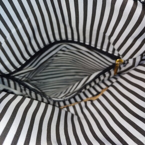 ALBA Leopard Envelope Clutch Crossbody Bag Brown - Picture 6 of 8